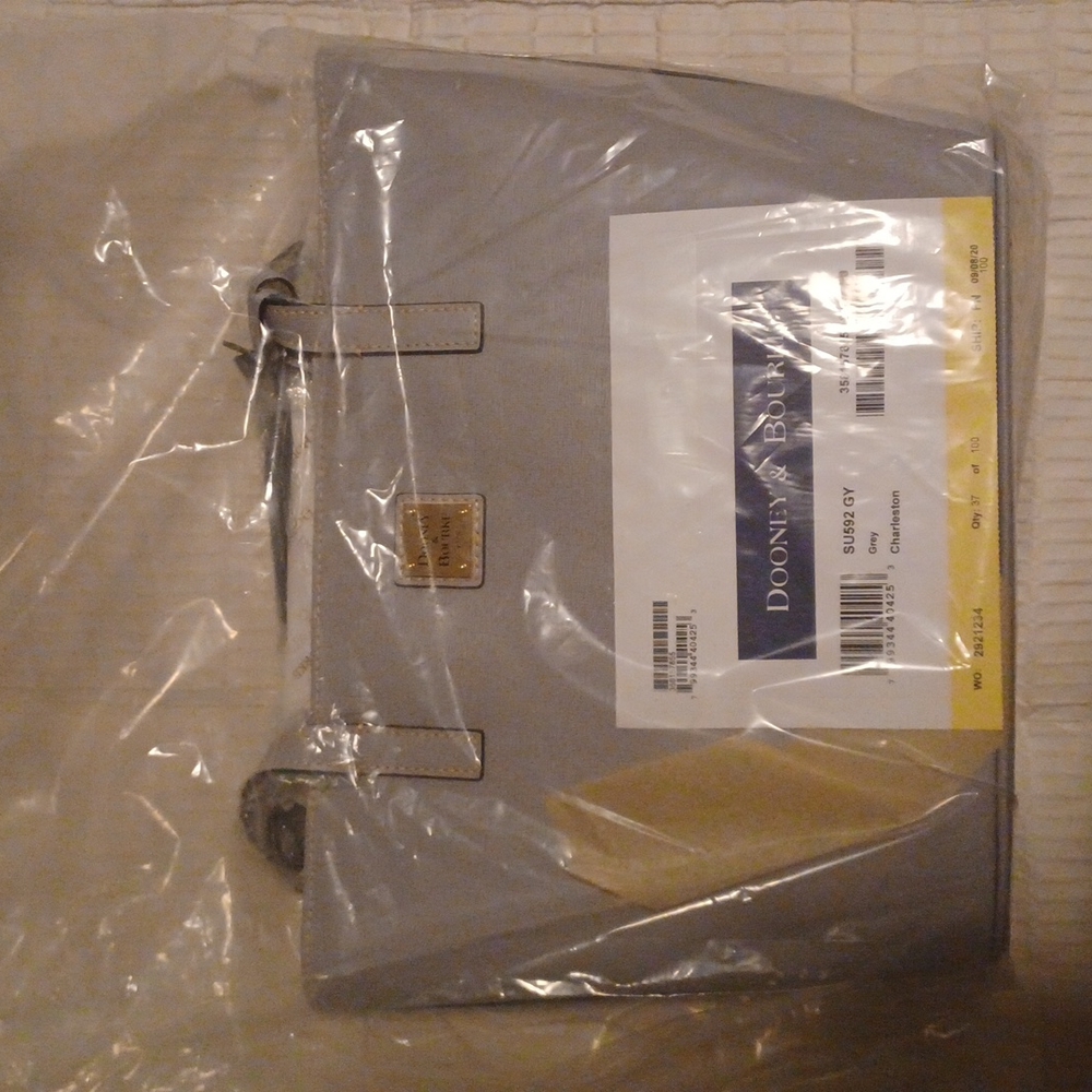 NWT Dooney & Bourke Charleston Grey bag